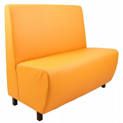 Диван Richman Сінді 600 x 1200 x 1090H см Zeus Deluxe Orange Помаранчевий