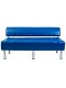 Диван Richman Офіс Двійка 1550 x 680 x 750H см Зі спинкою Rainbow Royal Blue Синій