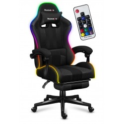 Компьютерное кресло Huzaro Force 4.7 RGB Black ткань