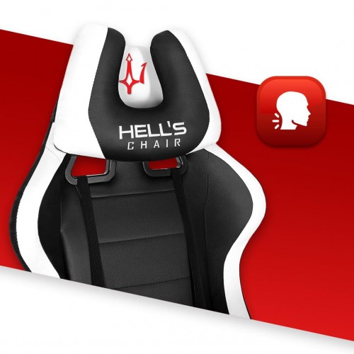 Комп'ютерне крісло Hell's HC-1039 White