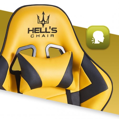 Компьютерное кресло Hell's HC-1007 Yellow