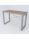 Письмовий стіл Ferrum-decor Драйв 750x1000x700 Сірий метал ДСП Дуб Сонома Трюфель 32 мм (DRA201)