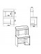 Стол компьютерный KOMPANIT СКМ-6 Бук