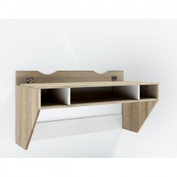 Навесной компьютерный стол Comfy Home AirTable-II SW Mini Санома