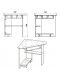 Стол компьютерный KOMPANIT СУ-15 Бук