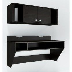 Навесной компьютерный стол Comfy Home AirTable-II Kit DB (венге)