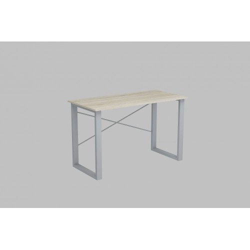 Письмовий стіл Ferrum-decor Драйв 750x1000x700 Сірий метал ДСП Дуб Сонома 16 мм (DRA074)