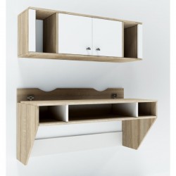 Навесной компьютерный стол Comfy Home AirTable-II Kit SW Cанома