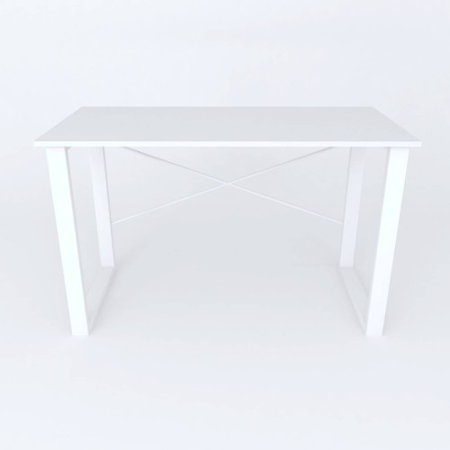 Письмовий стіл Ferrum-decor Драйв 750x1000x700 Білий метал ДСП Білий 16 мм (DRA078)