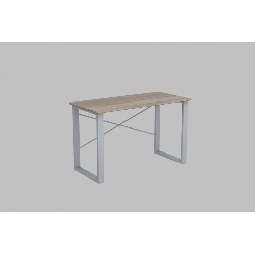 Письмовий стіл Ferrum-decor Драйв 750x1000x700 Сірий метал ДСП Дуб Сонома Трюфель 16 мм (DRA075)