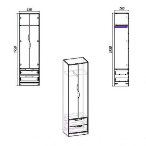 Прихожая Фаина Ольха (56234)