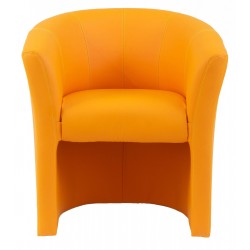 Крісло Richman Бум Одиниця 650 x 650 x 800H см Zeus Deluxe Orange Помаранчеве