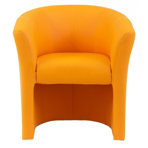 Крісло Richman Бум Одиниця 650 x 650 x 800H см Zeus Deluxe Orange Помаранчеве