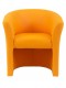 Крісло Richman Бум Одиниця 650 x 650 x 800H см Zeus Deluxe Orange Помаранчеве