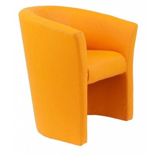 Крісло Richman Бум Одиниця 650 x 650 x 800H см Zeus Deluxe Orange Помаранчеве