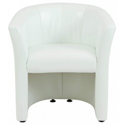 Крісло Richman Бум Одиниця 650 x 650 x 800H см Zeus Deluxe Snow/2200 Біле