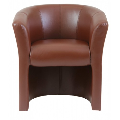 Крісло Richman Бум 650 x 650 x 800H см Zeus Deluxe Bright Brown Коричневе