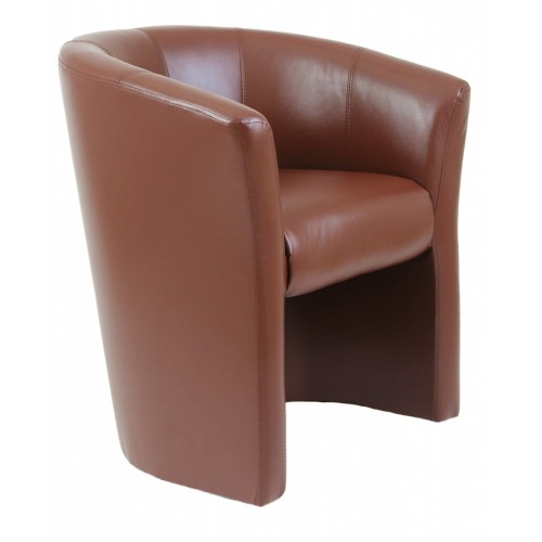 Крісло Richman Бум 650 x 650 x 800H см Zeus Deluxe Bright Brown Коричневе